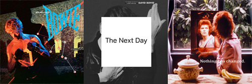 David Bowie album covers 3